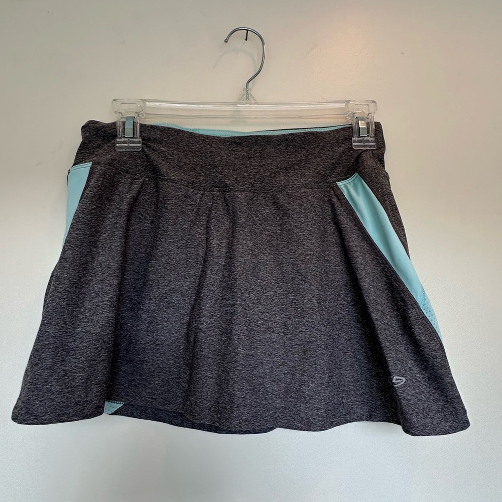 Champion Tennis Skirt Skort Small blue and Grey